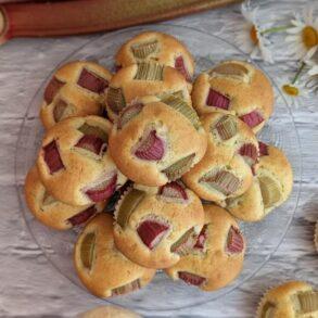 Rhubarb muffins recipe