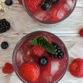 Berry iced tea recipe