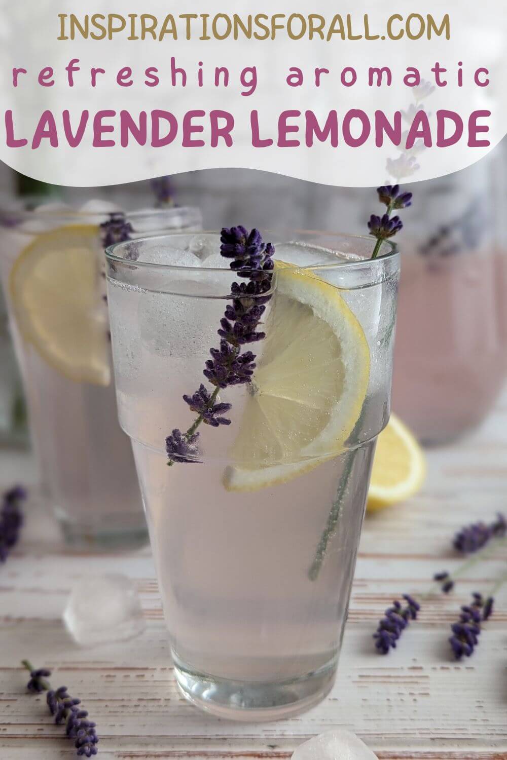 Pin How to make lavender lemonade