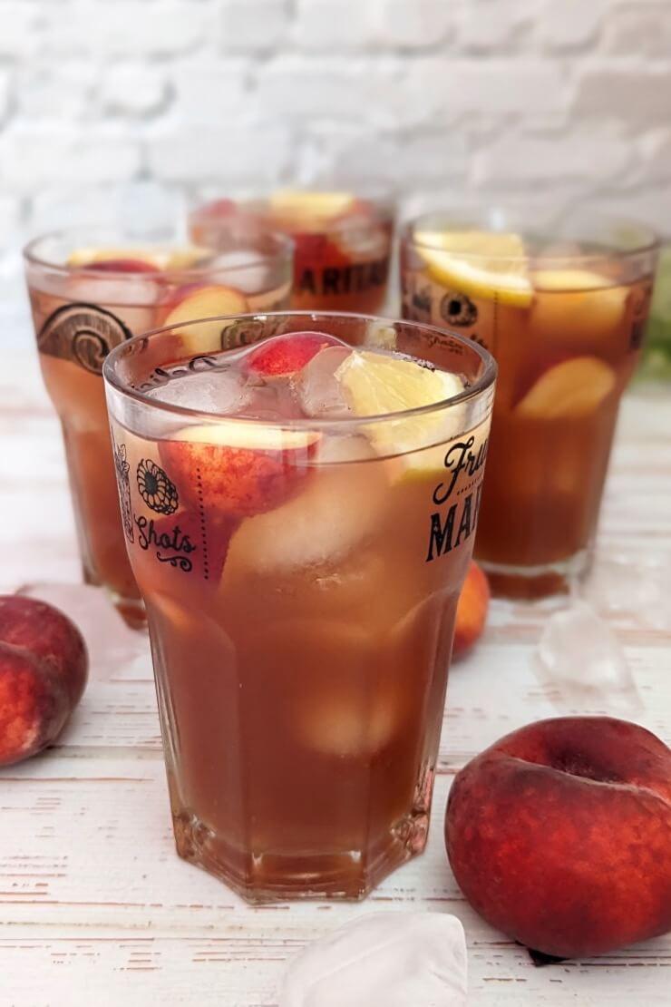 Peach iced tea recipe