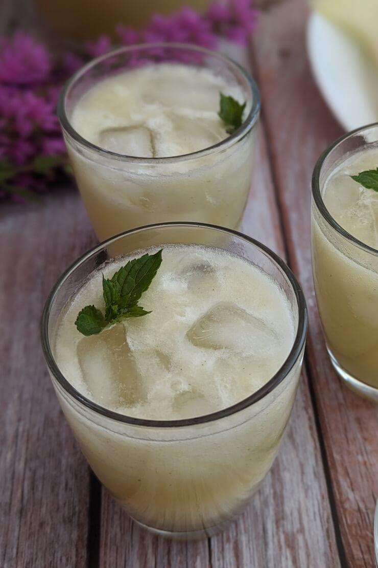 Homemade refreshing drink
