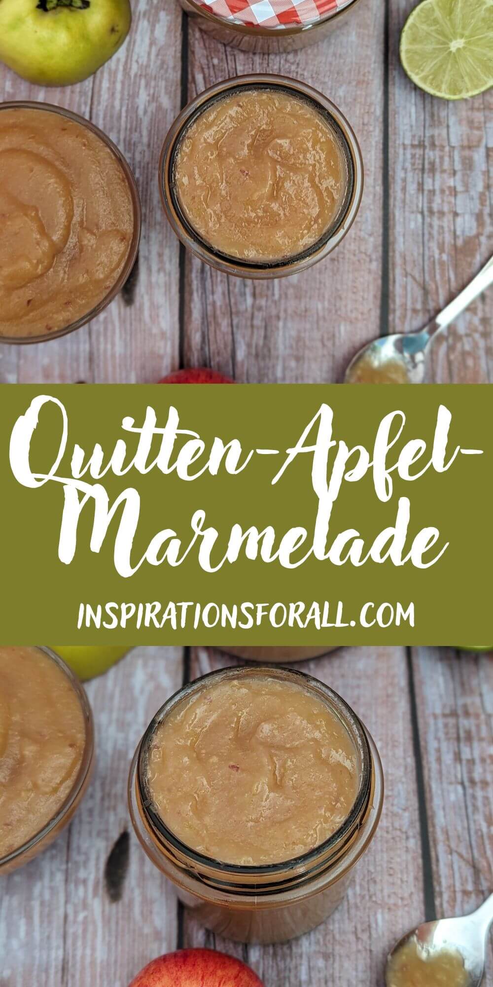 Pin Quitten-Apfel-Marmelade