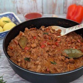 Jackfruit goulash recipe