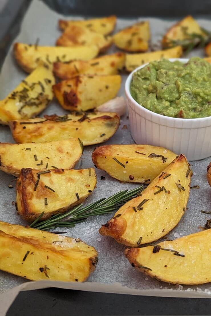 Rosmarinkartoffeln im Backofen – vom Blech ohne Vorkochen