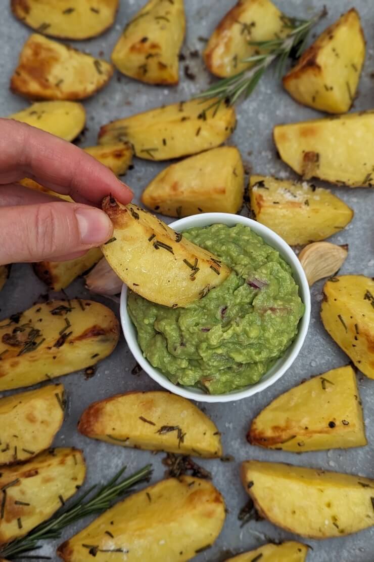 Rosmarinkartoffeln vom Blech ohne Vorkochen