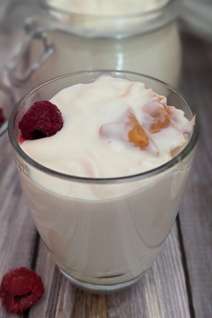 Fermented baked milk