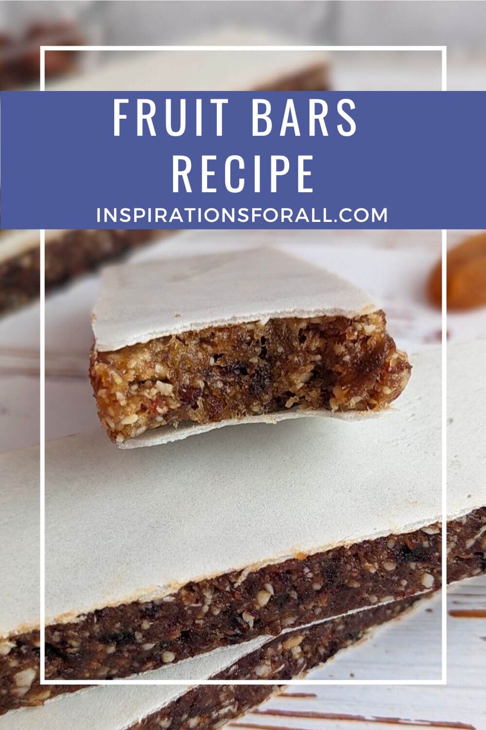 Fruit bars recipe no sugar added