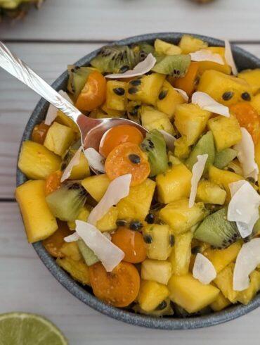 Tropical fruit salad recipe