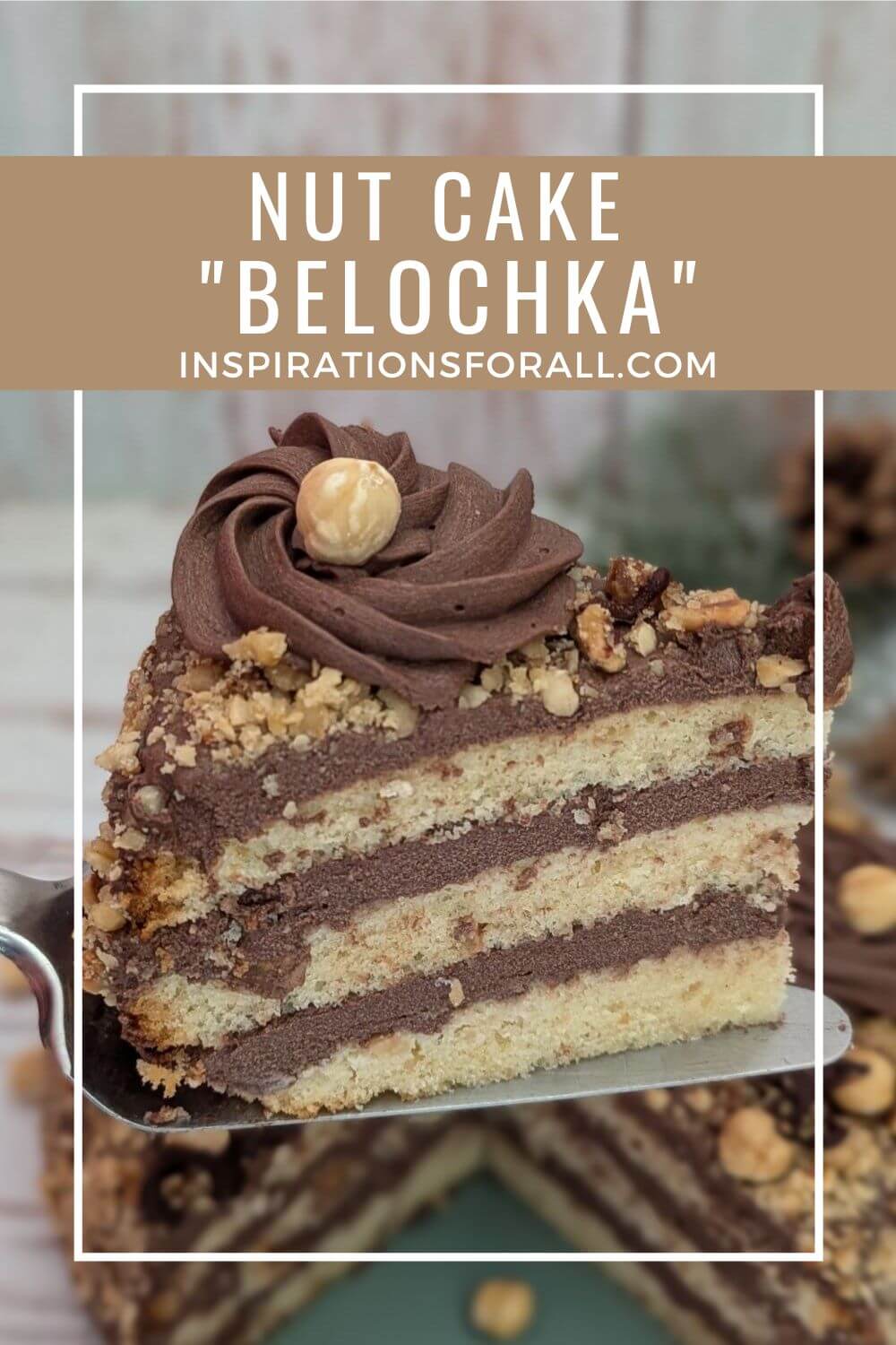 Pin Nut cake "Belochka"