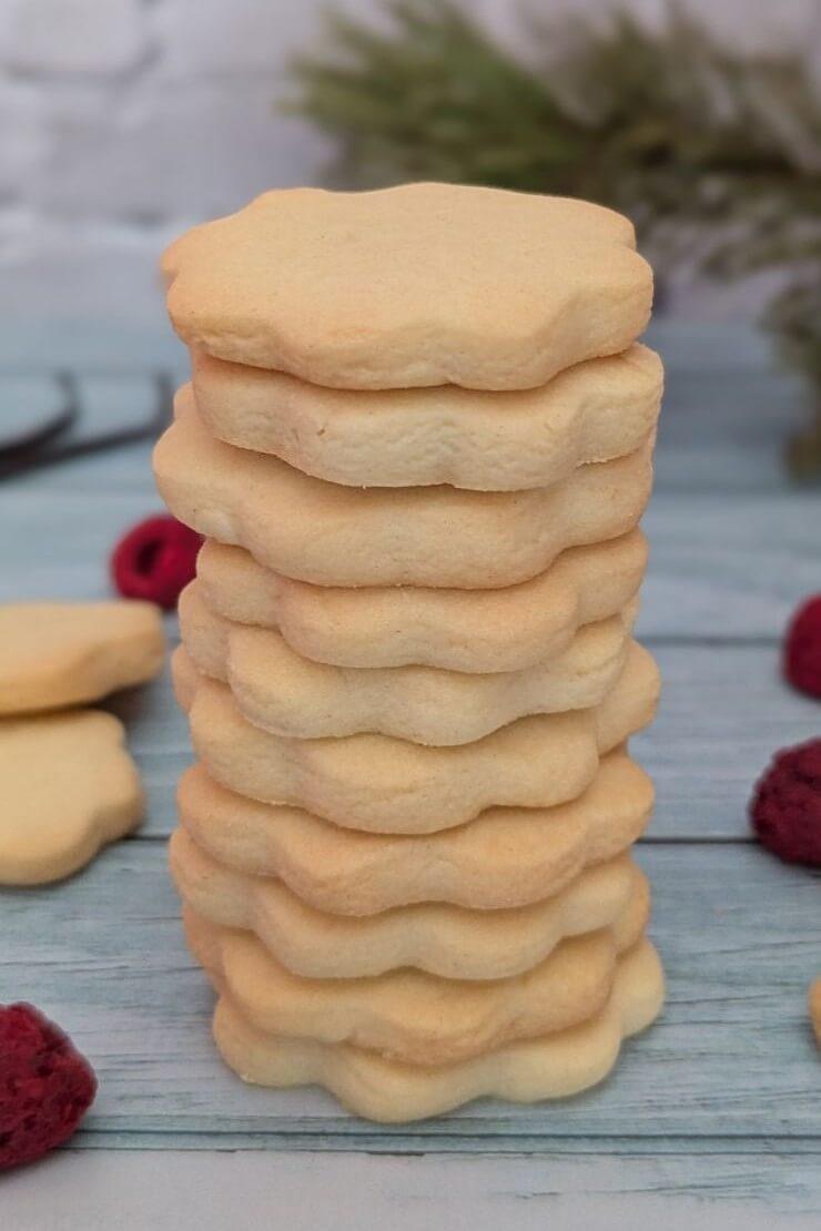 Einfache Butterplätzchen ohne Ei