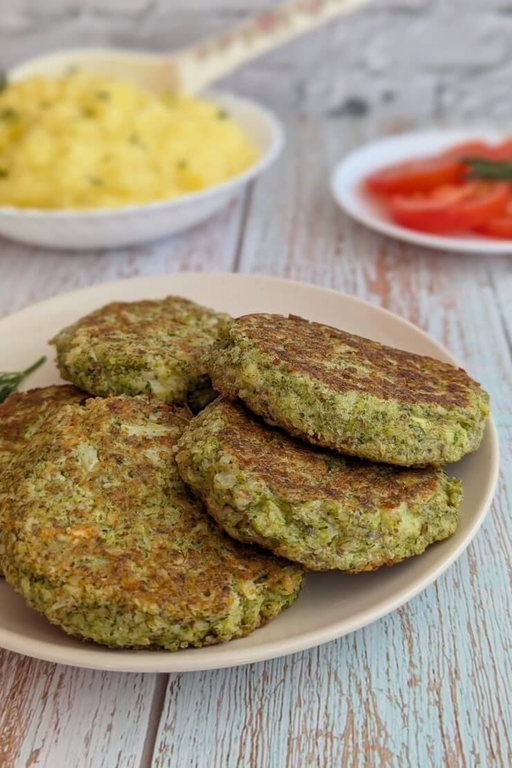 Vegetarische Brokkoli-Puffer