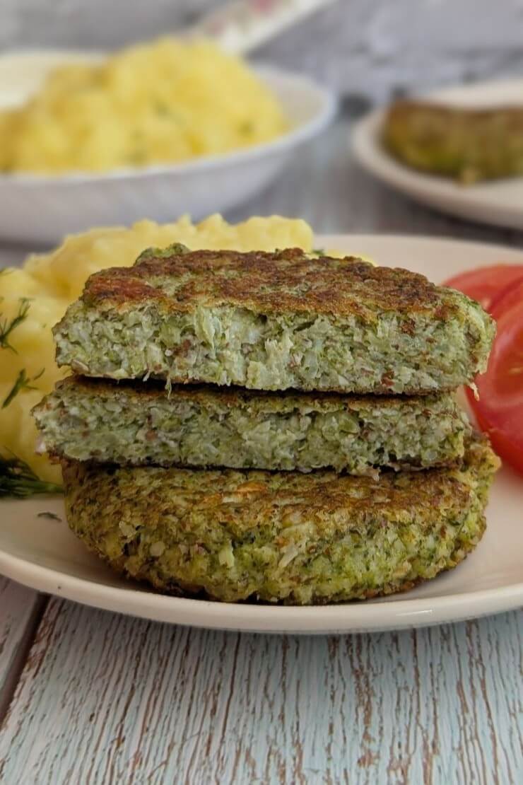 Brokkoli-Taler vegetarisch